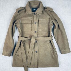 7 for All Mankind Belted Trench Coat Women’s Size Medium